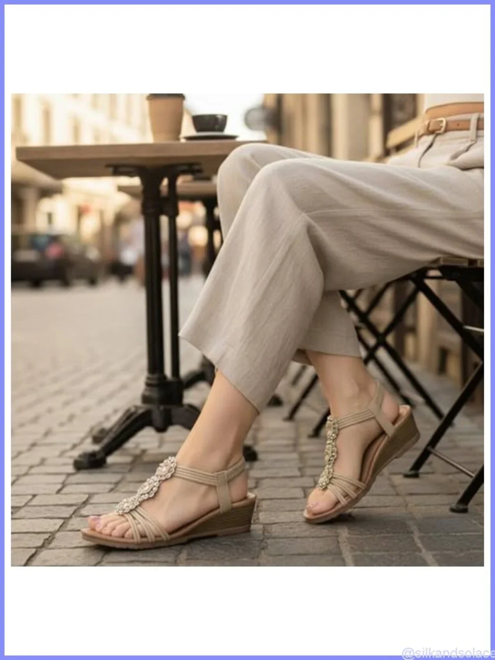 Wedge Sandals Dressy 1.88